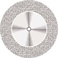 9590266 Superflex NTI Diamond Discs 911H-160, Medium, Double Sided