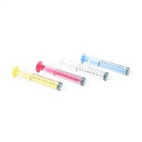 9062666 CanalPro Color Syringes 10 ml, Red, 50/Box, 60011173