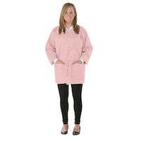 9526766 SafeWear Hipster Jackets Protective Hip-Length Jacket Medium, Pretty Pink, 12/Pkg., 8102-B