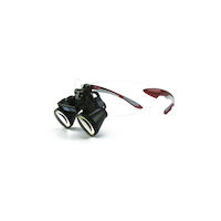 9900966 Loupes Red Frame, 3.5x Kit, 13"-16" Distance, 1-5008