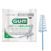 8110876 GUM Go-Between Proxabrush Cleaners Ultra Wide, Brush Refills, 36/Box, 618PA
