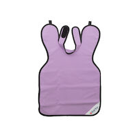9507586 Adult Style 24 X-Ray Aprons Lilac, 0.3 mm Vinyl, w/ collar