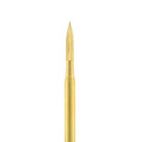 9525786 30 Blade Gold Carbide Bur Needle, 9903, 5/Pkg.