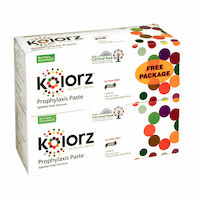 9503196 Kolorz Prophy Paste Medium, Carnival, 200/Box, 2 Boxes/Pkg., 788409