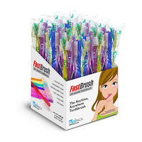 5252007 FastBrush Pre-Pasted Toothbrush with Xylitol FastBrush, 100/Box, UDA-4001