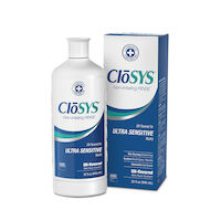 9245007 CloSYS Rinse Ultra-Sensitive, Unflavored, 32 oz., 12/Case, 2C-32-12R