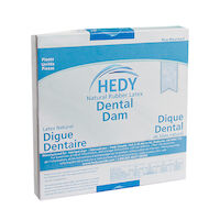 Dental Dams, Latex, 6" x 6", Thin, Blue, 36/Pk, 310DB-6T thumbnail 2