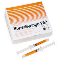 9200217 SuperSyringe SuperSyringe 252, 2.5 cc, 24/Pkg., 50270