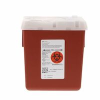 0063217 SharpSafety Sharps Containers 2.2 Quart, Red, 1522SA