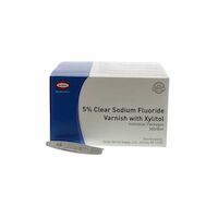 9510027 Clear Sodium Fluoride Varnish with Xylitol Mint, 500/Box