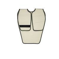 Soothe-Guard Air Lead-Free X-Ray Apron Panoramic Poncho Adult Sand w/Coll Ea product image