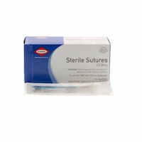 9505527 Silk Non-Absorbable Sutures 3/0, 3/8" Reverse Cutting, NFS-1, 18", 12/Box