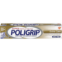 0074037 Super Poligrip Extra Care Adhesive, 2.4 oz., 05475