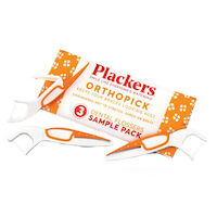 9542137 Plackers Orthopick Flossers 90 packs of 3, 270/Box, 701066