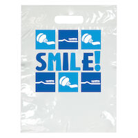 331-4137  Bag, 2 Color Smile!, 9" x 13", 100/Box product image