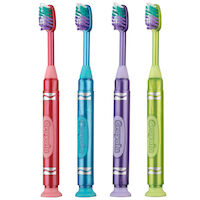 8110937 GUM Crayola Suction Toothbrush Metallics, 12/Box, 227QM