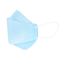 5258047 SafeMask Curve Procedure Earloop Face Mask 5258047, L3, 220115, Blue, 25/Box