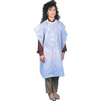 9501747 Patient Barrier Aprons Knee Length, White, 27"x 44", NP4WH