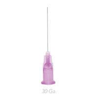 5251867 Endo Irrigation Needle Tips Notched Needle Tip, 30 Gauge, 100/Box, Purple