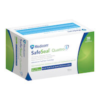 9530077 SafeSeal Quattro Self Sealing Sterilization Pouches with TruePress Technology 3.5" x 5.25", 200/Box, 88005-4