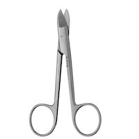 8433077 Crown and Gold Scissors #10, Straight, SCGS