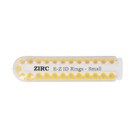 9906277 E-Z ID Ring Systems and Refills Small Refill Rings, Vibrant Yellow, 25/Pkg., 70Z100O