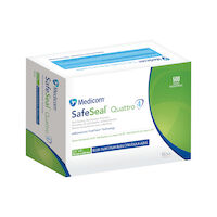 9530087 SafeSeal Quattro Self Sealing Sterilization Pouches with TruePress Technology 3.5" x 9", 500/Box, 88010-4B