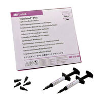 5258187 Transbond Plus Light Cure Band Adhesive 5 x 4g Syringes and 2 x 25 count Disposable Tips, SOC712-080