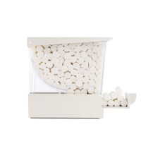 4952208 Monoart Cotton Rolls Dispenser White, Dispenser, 227002