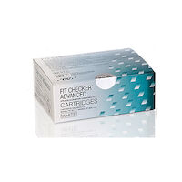 9537118 Fit Checker Advanced Cartridge Package, White, 2/Box, 004904