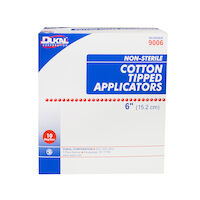 5254218 Cotton Tip Applicators 6" Non Sterile Cotton Tip Applicators Non Sterile, 6", 9006, 1000/Pkg