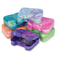 5250518 Marble Retainer Cases Paradise Marble Retainer Cases, 24/Bag, 7145310