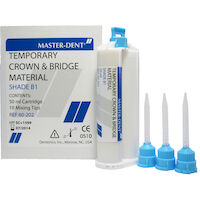 9508718 Master-Dent Temporary Crown and Bridge Material B1, 50 ml, 60-202