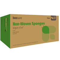 2211828 Non-Woven Sponges Standard 30 gsm, 4" x 4", 2000/Case, 1344