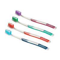 9524848 Disposable Rubber Handle Toothbrush Soft, 144/Box, 10203
