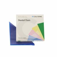 9333058 Hygenic Dental Dam 5" x 5", Medium, Blue, 52/Box, H03529