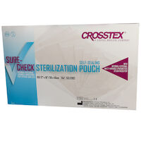 3414058 Sure-Check Sterilization Pouches 12" x 18", 100/Box, SCL12182