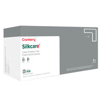 Silkcare Latex Gloves: Extra Large, Powder-Free 100/Bx. Non-Sterile, Micro-Web - 7819 - Silkcare Latex Gloves: Extra Large, Powder-Free 100/Bx. Non-Sterile, Micro-Web - 7819 - Image 1