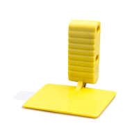 5258558 EzAim ComforTab Adhesive Cushioned Sensor Holders Posterior, 131125, Yellow, 50/Pkg