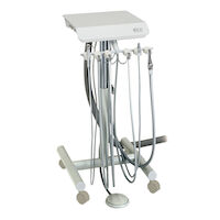 9626168 3 HP Automatic Doctor's Cart and Duo Cart with Vacuum Duo Swing Cart, S-4150