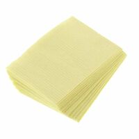 3410968 Patient Towels Economy, 2-Ply Paper, 1-Ply Poly, Yellow, 500/Box