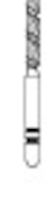 Two Striper TS2000 Diamond Bur Friction Grip Coarse 2013.8 5/Pk thumbnail 2