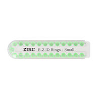 9906278 E-Z ID Ring Systems and Refills Small Refill Rings, Vibrant Green, 25/Pkg., 70Z100P