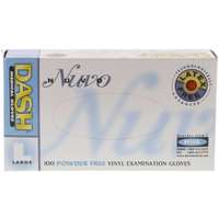 Nuvo Vinyl Exam Gloves Large Opaque White Non-Sterile thumbnail 2