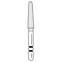 Two Striper 16A Diamond Bur Coarse 780.9C 50/Pk product image