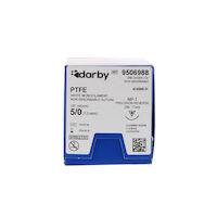 9506988 PTFE Sutures  3/8 NP-1 5/0 18", 12/Box