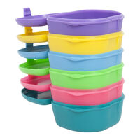 5258309 Imprinted Retainer Boxes Vibrant Assorted, 1", 25V500, 144/Pkg