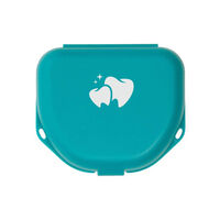 5258319 Imprinted Retainer Boxes Teal, 1.5", 25V550J, 144/Pkg
