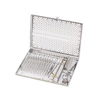 IMS Infinity Series Instrument Cassette Stainless Steel Lg Wt 16 Instruments Ea - IMS Infinity Series Instrument Cassette Stainless Steel Lg Wt 16 Instruments Ea - Image 1