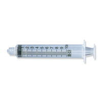 Medical Syringe, Luer Lock Tip, 10CC, 200/Pk, 302995 thumbnail 5